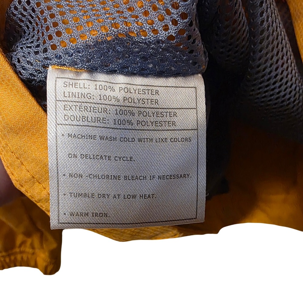 Ariat World Equestrian Games 2010 Event Staff Windbreaker Jacket Yellow Womens M - Picture 9 of 9